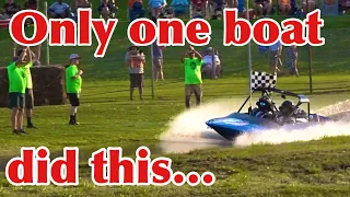 1000 horsepower jetsprint boat sets RECORD time on the track!