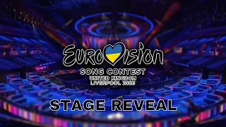 Eurovision 2023 Stage REVEAL - King Charles and the Queen Consort reveal the Liverpool 2023 Stage