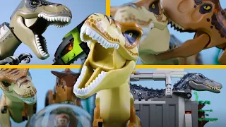 Ultimate Dinosaur STOP MOTION LEGO Compilation |LEGO Jurassic World Dinosaurs Attack! | Billy Bricks