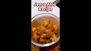 Very Quick and Easy Jeera Aloo Recipe #shorts