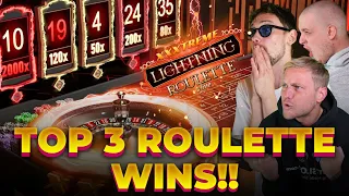 TOP 3 BIGGEST WINS ON XXXtreme Lightning Roulette -  Top 3 Shocking Payouts! 🎉