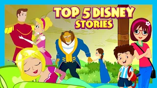 Top 5 Disney Stories | Fairy Tales | Bedtime Stories for Kids | Tia & Tofu