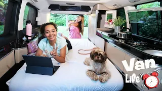 WE TRIED FAMILY VAN LIFE FOR 52 HOURS!! (First Time Camping)