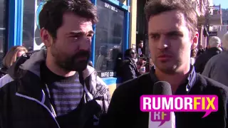 Ron Livingston and Jake Johnson Pretend To Be Each Other LOL