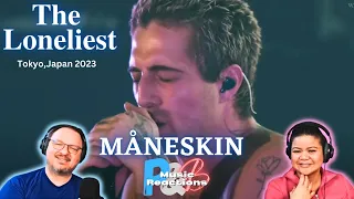 MÅNESKIN "The Loneliest" (Live Tokyo ,Japan 2023) | Couples Reaction!