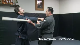 Ganseki Nage Henka Variation with a Rokushakubo