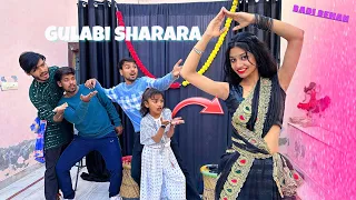 Gulabi Sharara Dance Challenge 💃🏽 | Choti Vs Badi Behan Compitition