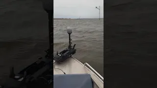 GPS якорь Sea -pro 65lb электромотор работа при сильном ветре.