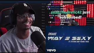 ImDontai Reacts to Drake Way 2 Sexy ft Future and Young Thug ( CLB )