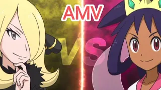 CYNTHIA VS IRIS - AMV ( FEARLESS )