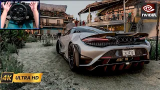 McLaren 765LT | Forza Horizon 5 | Logitech G923 gameplay