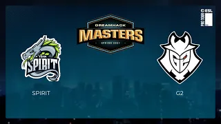 Spirit vs G2 | Highlights | DreamHack Masters Spring 2021