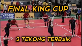 FINAL SEPAK TAKRAW KING CUP 2023 MALAYSIA VS THAILAND DUA TEKONG TERBAIK DUNIA BERENTAP