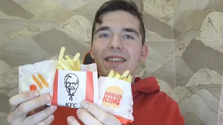 ЛУЧШАЯ КАРТОШКА ФРИ / вкусно и точка vs KFC vs Бургер Кинг