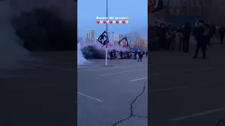 Парад фанатов фк Актобе🔝