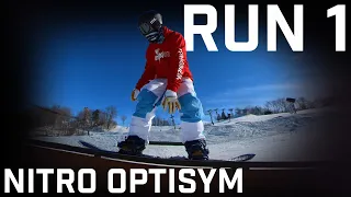 Run 1: 23/24 Nitro Optisym Snowboard