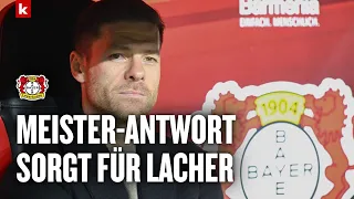 Ab wann Xabi Alonso die Frage nach der Meisterschaft erlaubt | Bayer Leverkusen