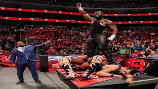 Omos tear apart two guys singlehandedly- WWE RAW 26/09/22