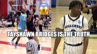 DERRICK ROSE 2.0?! 2024 PG Tayshawn Bridges is a SAVAGE!