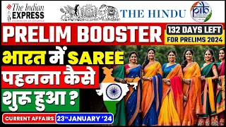 23 January 2024 Current Affairs | Today  Hindu Newspaper | Daily Current Affairs  | 23 January 2024