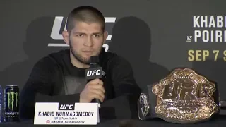 UFC 242: Нурмагомедов vs Порье -  Главные моменты пресс-конференции