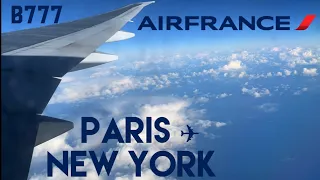 🇫🇷 Paris CDG ✈︎ New York JFK 🇺🇸 Air France B777 [FLIGHT REPORT]