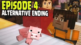 Minecraft: Story Mode - EPISODE 4 ALTERNATIVE ENDING - "A Block and a Hard Place" HAPPY END