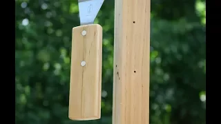 Make A Custom Wooden Handle | Fix a Broken Spatula or Knife Handle |  Wooden Handle For A Spatula