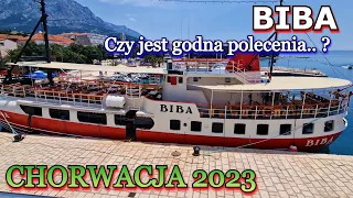 Statek BIBA Baška Voda Rejs Hvar Bol Cena Ship Tour CHORWACJA 2023 Lepszy niż Padre?