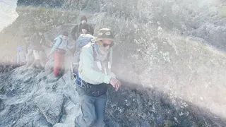 Kilimanjaro Lemosho Route, Day 5 (pt 1) – Kissing Rock!!