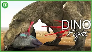 Dinosaur fight: Velociraptor vs Tsintaosaurus | Learn about dinosaurs | Dino battle | the Dinosaur