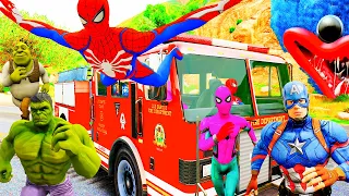 Game Spiderman Racer New Crazy Cars Monster, Xe Ô Tô Giải Cứu Siêu Nhân Người Nhện || tmphuong