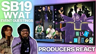 PRODUCERS REACT - SB19 WYAT Event Guestings [SB19 Vlogs] Reaction