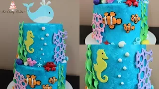 Under The Sea Cake Tutorial!