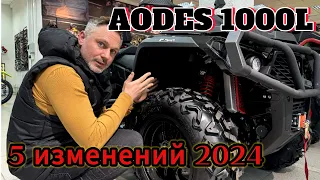 Пять изменений Aodes в 2024 году! Мотосалон Мотоначинка