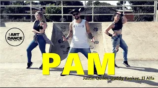 PAM - Justin Quiles, Daddy Yankee, EL Alfa - Zumba - Reggaeton l Coreografia l CIa Art Dance