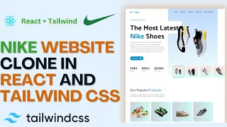 Build A Responsive Nike Website Clone with React and Tailwind CSS