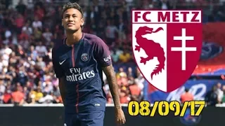 NEYMAR VS METZ 5-1 ⚽ skills and goals 08/09/17