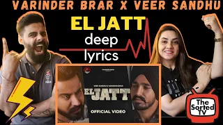 El Jatt - Varinder Brar | Veer Sandhu || Delhi Couple Reactions