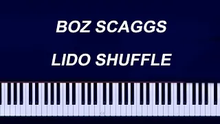 Boz Scaggs - Lido Shuffle Piano Tutorial