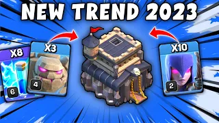 TH9 Zap Witch Attack Strategy 2023 | TH9 GoWitch Attack Strategy Cash Of Clans - COC