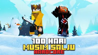 100 Hari di Minecraft Hardcore Musim Salju