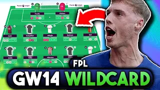 FPL GAMEWEEK 14 WILDCARD | BEST WILDCARD TEAM FOR GW14 | Fantasy Premier League Tips 2023/24