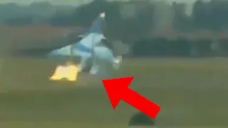 Fighter Jet CRASHES & Catches FIRE - Daily dose of aviation