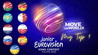 Junior Eurovision Song Contest 2020 - MY TOP 9 (with comments & ranking) (New: Belarus)