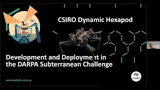 Nick Hudson: Development in the DARPA Subterranean Challenge [ICRA 2020 WS - Legged robots]