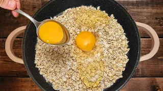 Mix the egg with the oatmeal! I cook this recipe almost every day. delicious, quick & simple recipe.