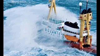 Top 10 Giant Oil Tanker and Container Ships In Horrible Storm! Cargo Ships VS Large Waves