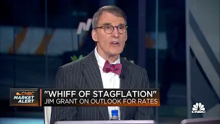 Jim Grant explains why investors may be getting a 'whiff of stagflation' following June's job report