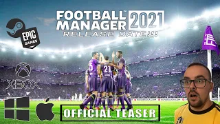 FOOTBALL MANAGER 2021 - TEASER TRAILER, RELEASE DATE & PLATFORM NEWS!!